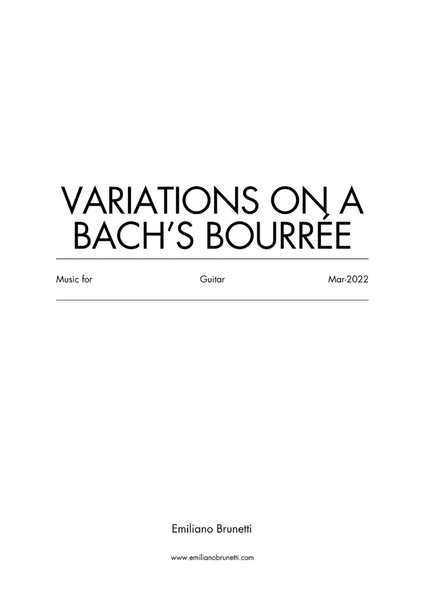 Variations on Bach's Bourrée (for Guitar)