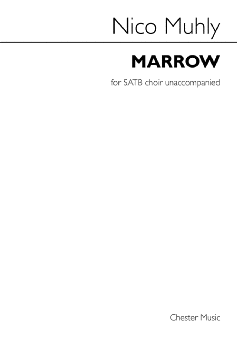 Marrow 4-Part scores gallery preview page 1