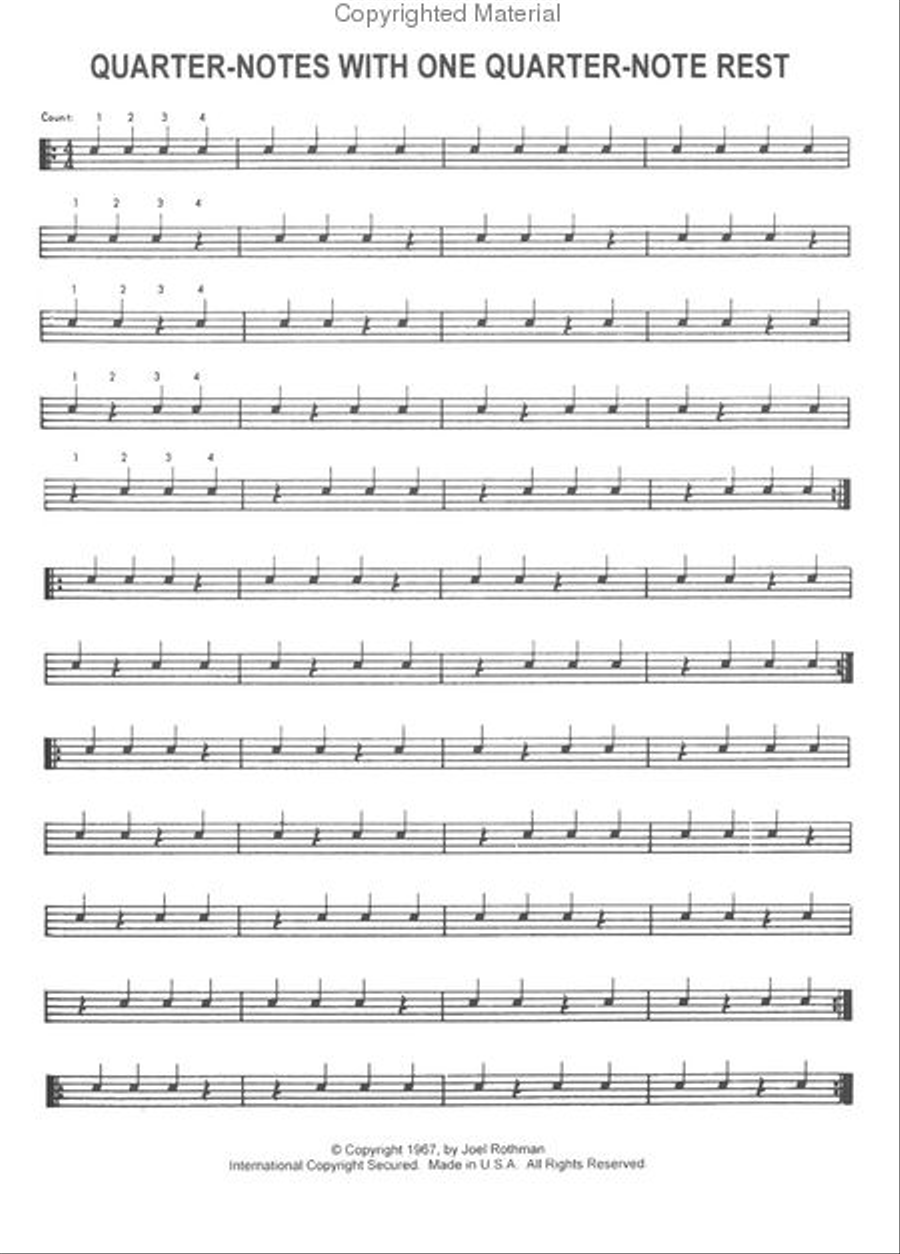 Teaching Rhythm Teaching Rhythm Drums scores gallery preview page 2