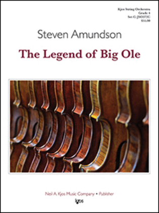Book cover for The Legend Of Big Ole