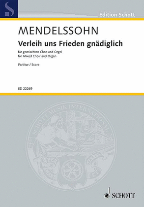 Book cover for Verleih uns Frieden gnädiglich