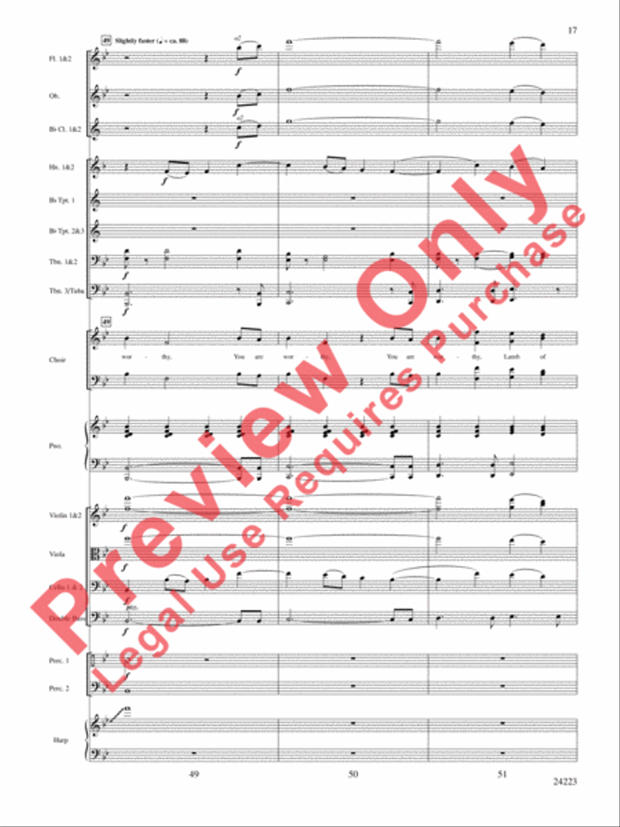 Living Lord Choir scores gallery preview page 18