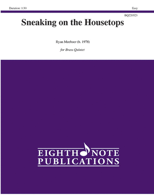 Book cover for Sneaking on the Housetops