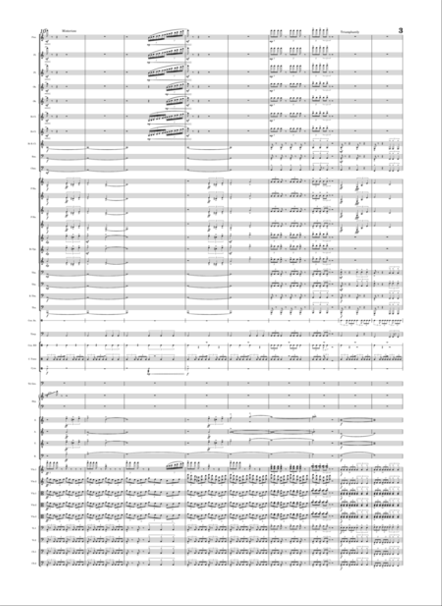 Thor: The Dark World Full Orchestra scores gallery preview page 4