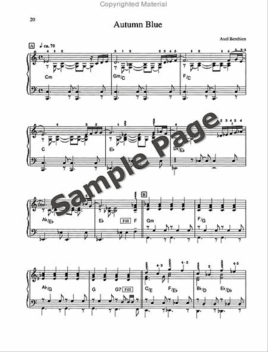 Keyboard On Stage Piano/cassette Piano scores gallery preview page 21