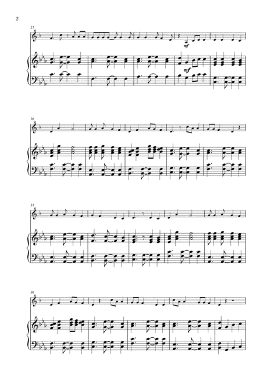 Shape Of You Baritone Horn TC scores gallery preview page 2