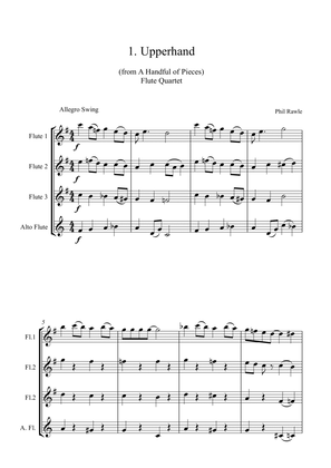 Upper Hand - from "A Handful of Pieces" - Flute Quartet