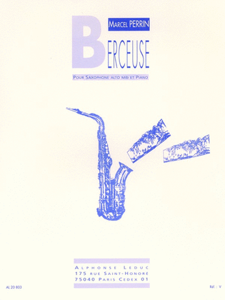 Berceuse (saxophone-alto & Piano)