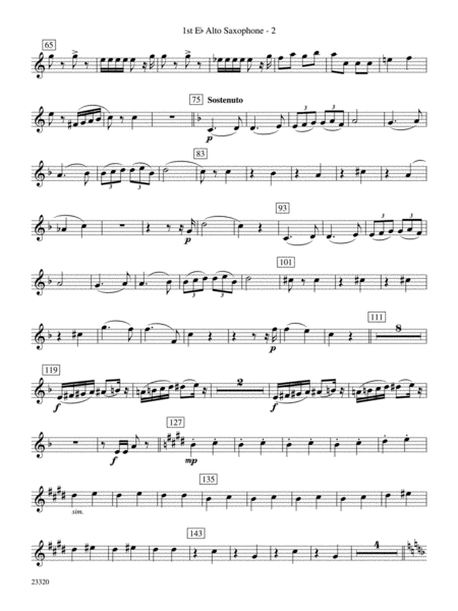 March and Cortege of Bacchus: E-flat Alto Saxophone