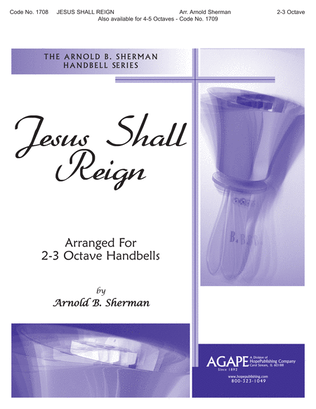 Book cover for Jesus Shall Reign