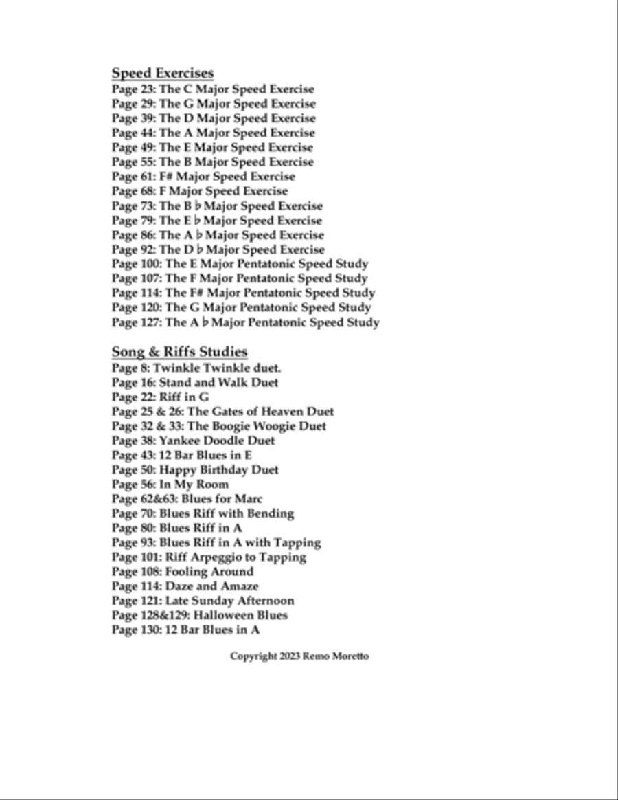 B2P Beginner to Pro Complete Method for Guitar: Book 1 Electric Guitar scores gallery preview page 6