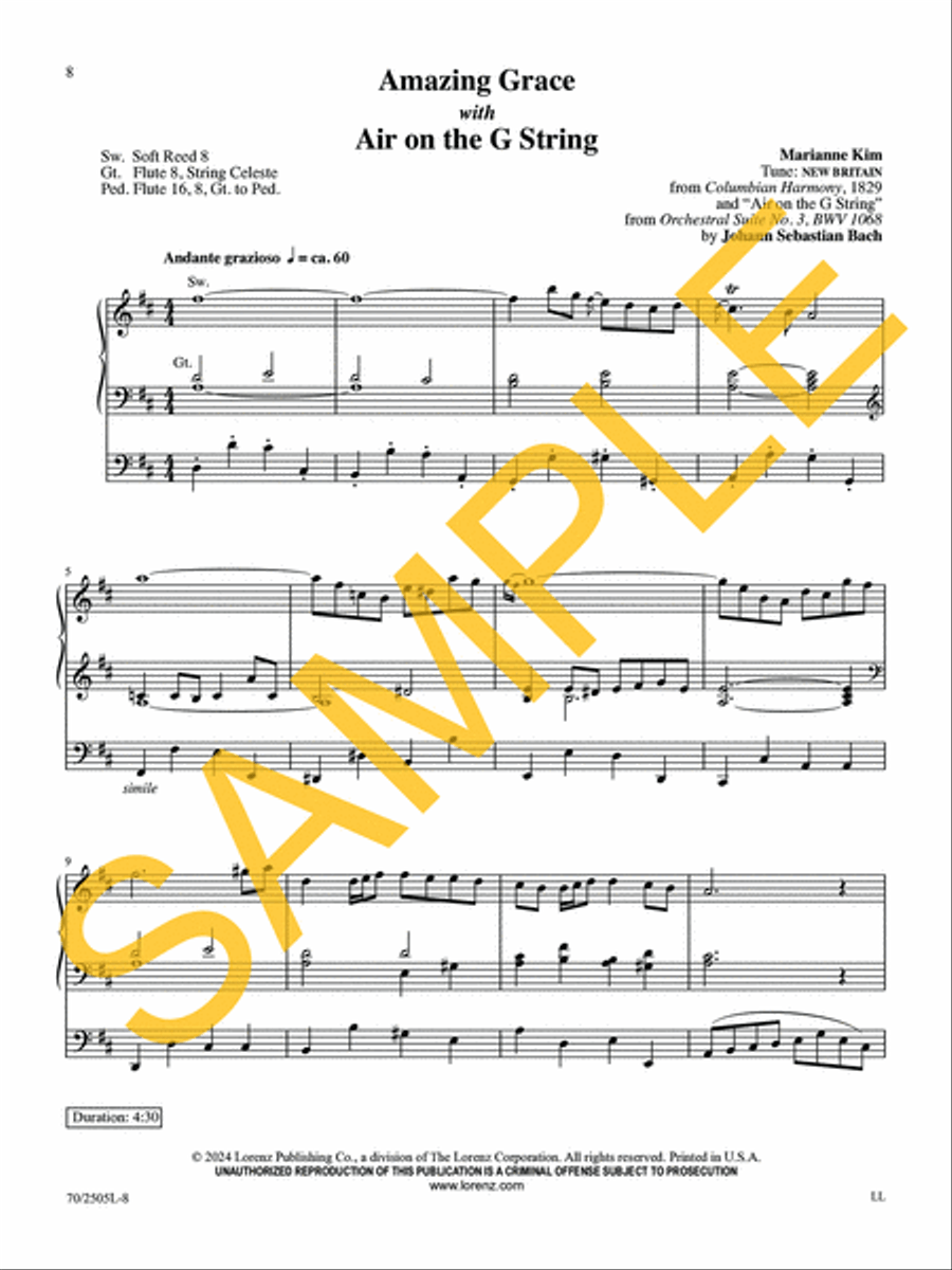 O Worship the King O Worship the King Organ Solo scores gallery preview page 8