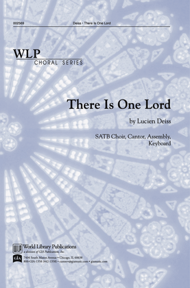 Book cover for There is One Lord