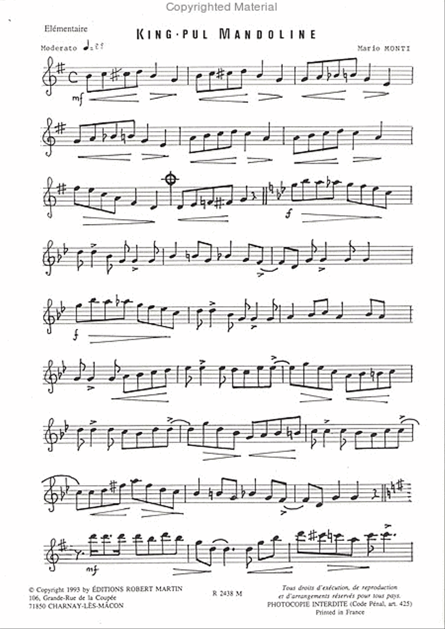 King Pul King Pul Mandolin scores gallery preview page 2