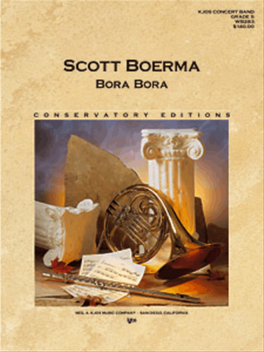Bora Bora - Suite for Band Concert Band scores gallery preview page 1