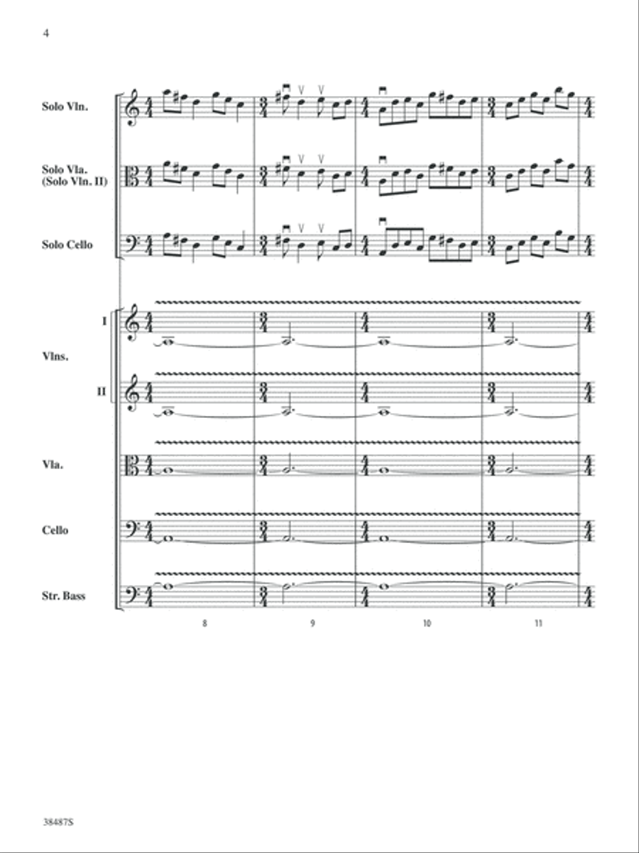 Rondo Concertante: Score Rondo Concertante: Score String Orchestra scores gallery preview page 4