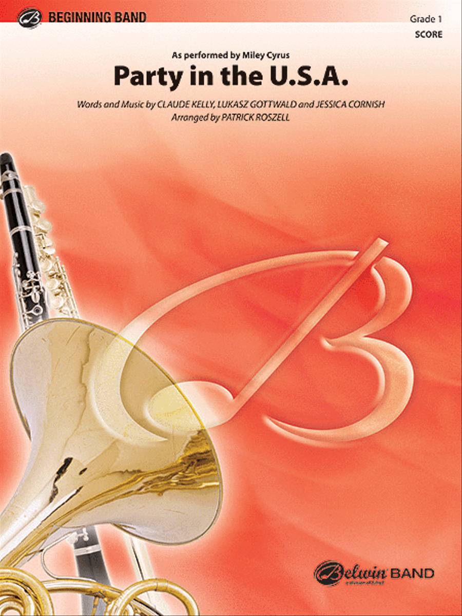 Party in the U.S.A. Party in the U.S.A. Concert Band scores gallery preview page 1