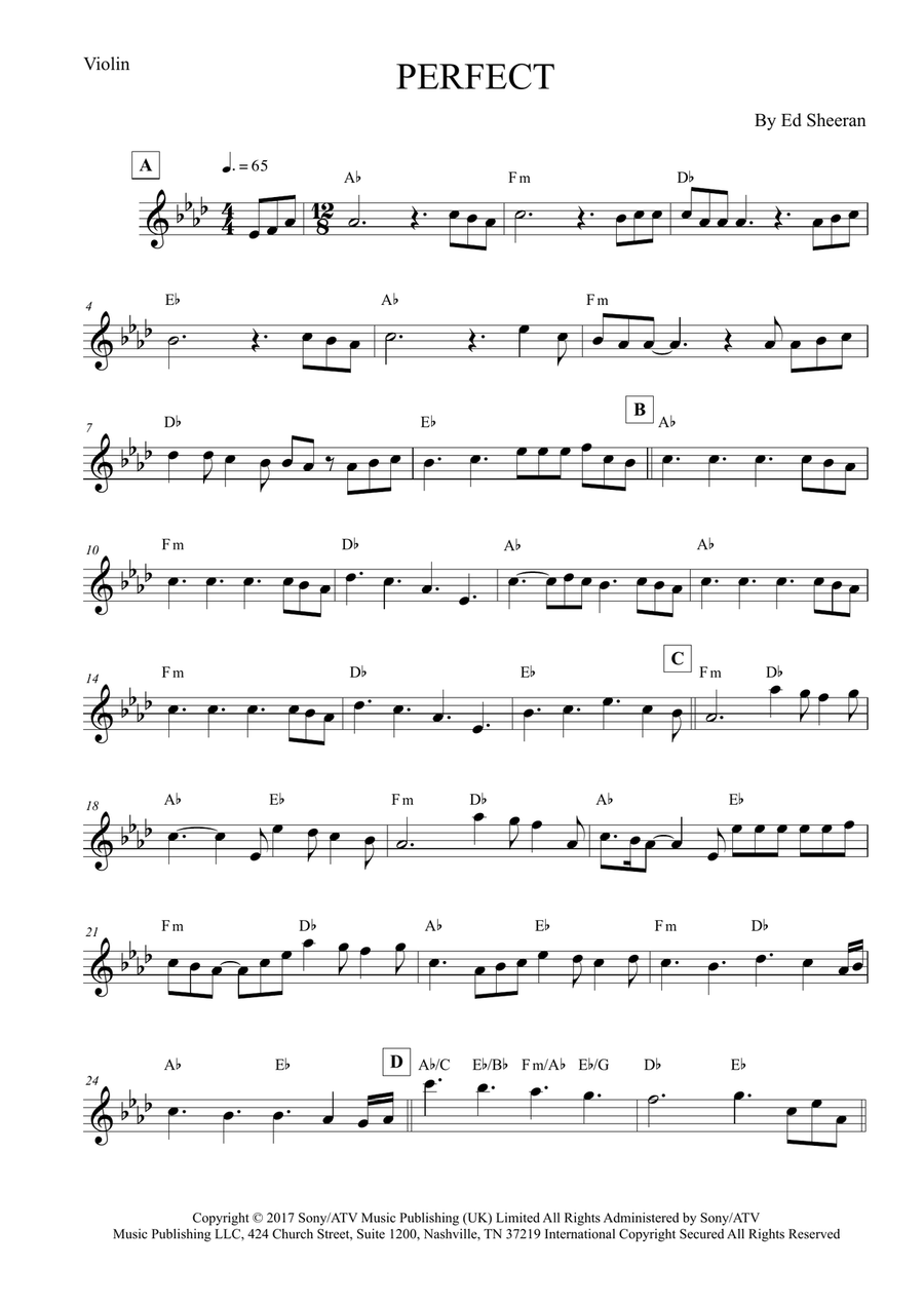 Ed sheeran perfect shop cello
