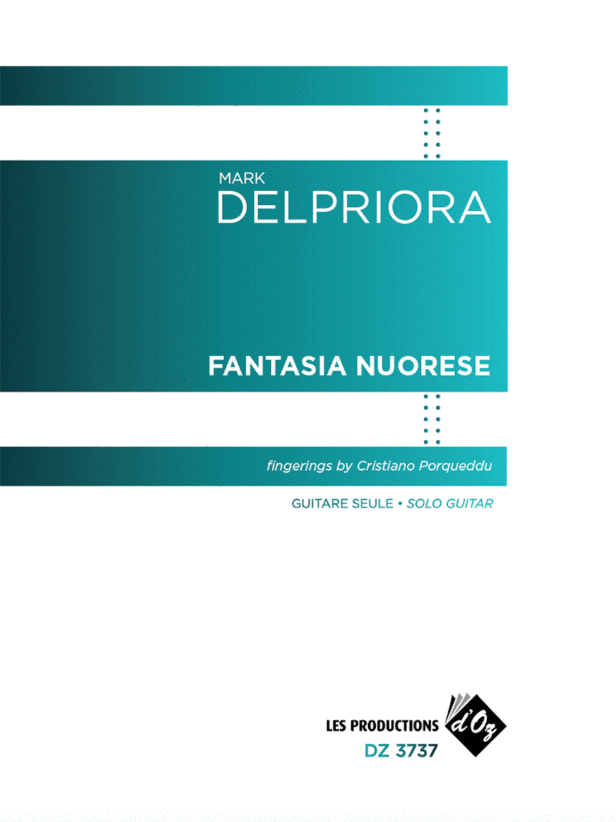 Fantasia Nuorese Fantasia Nuorese Classical Guitar scores gallery preview page 1