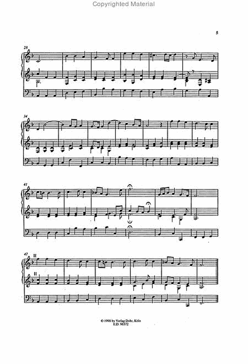 Largo F-Dur "Ombra, mai fù" (für Orgel) (aus "Xerxes")