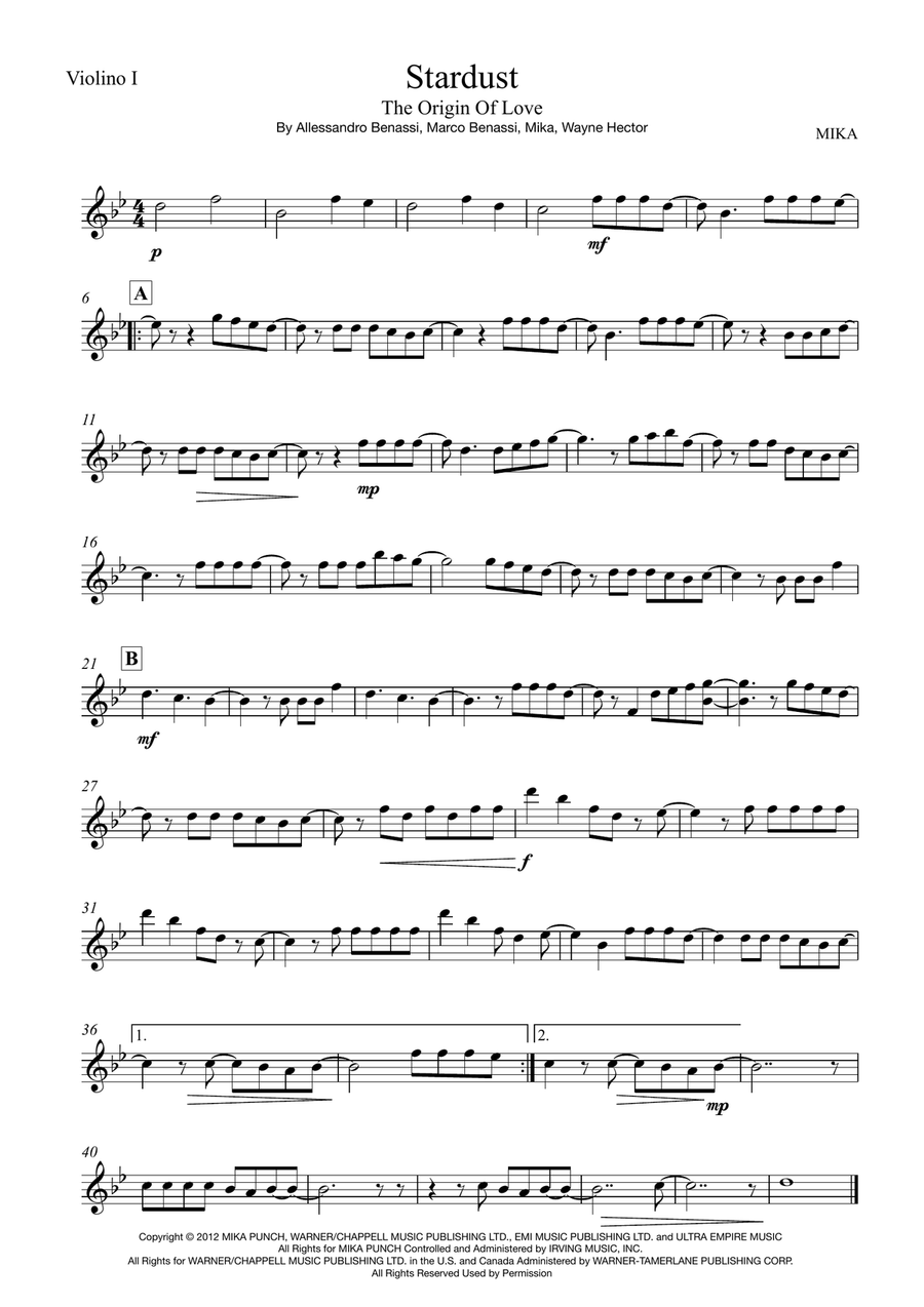Stardust String Quartet scores gallery preview page 4