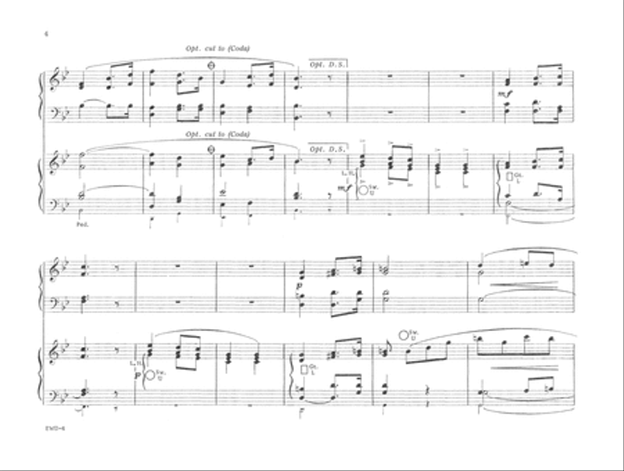 Emergency Organ Book, Vol. 2 Organ scores gallery preview page 6