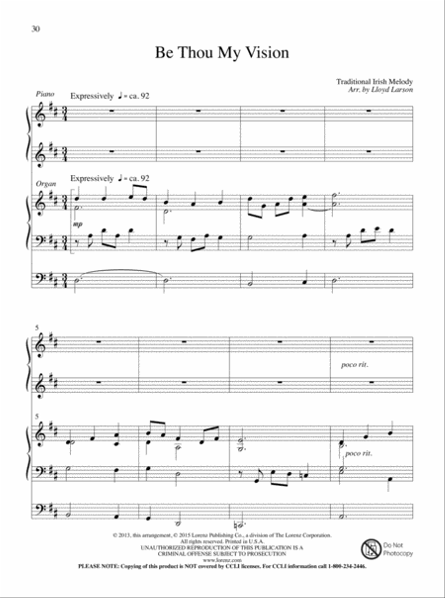 Glory and Honor, Praise and Adoration! Organ scores gallery preview page 15
