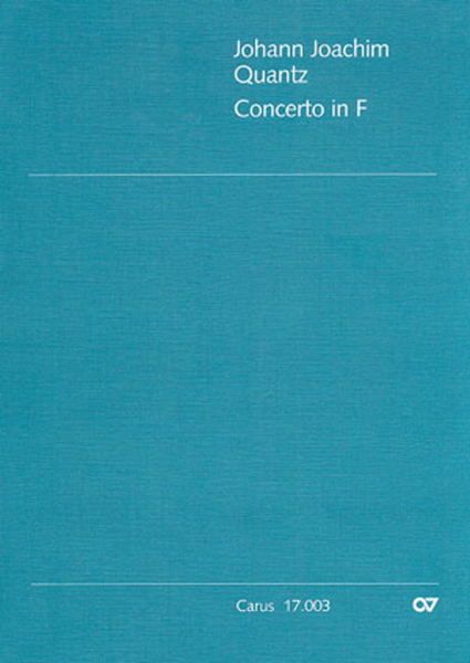 Flute concerto in F major
