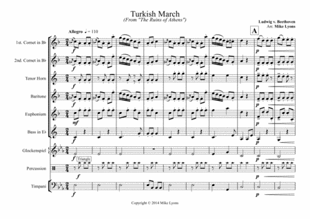 Turkish March - Beethoven (Brass Sextet) image number null