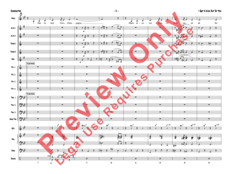 I Get a Kick Out of You Jazz Ensemble scores gallery preview page 5