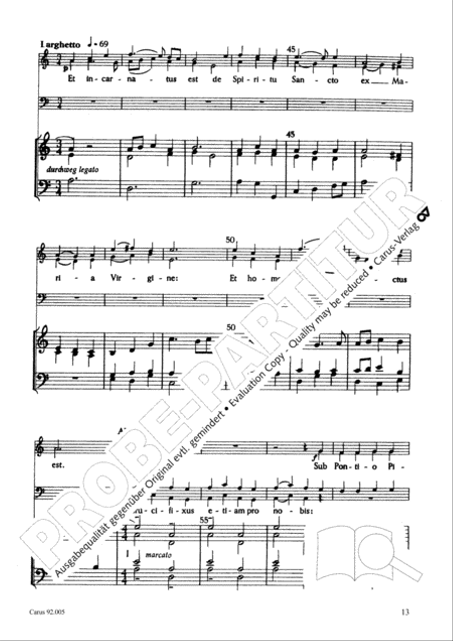 Mass Mass 4-Part scores gallery preview page 14