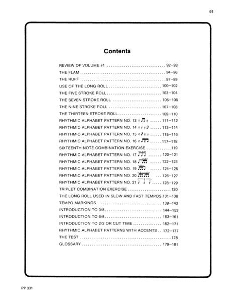 Logical Approach to Snare Drum Vol 2 Percussion scores gallery preview page 3