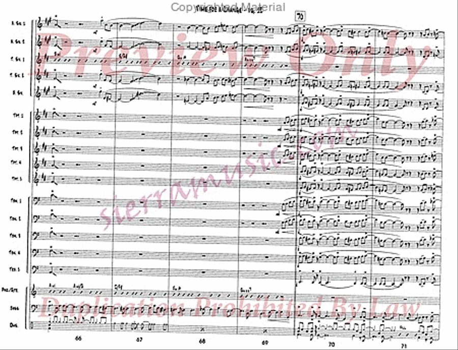 Time For A Change Time For A Change Jazz Ensemble scores gallery preview page 13