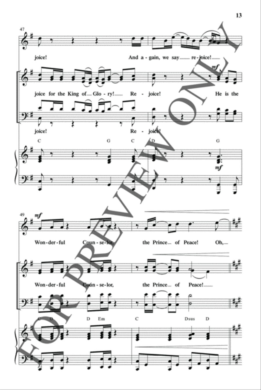 We Sing Noel - Choral Book Choir scores gallery preview page 14