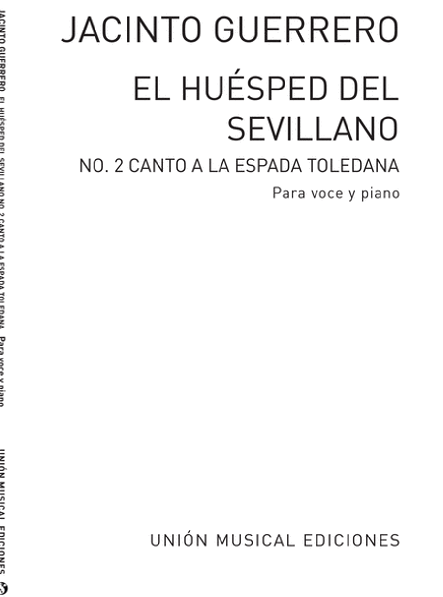 Canto A La Espada Toledana No.2 de Los Gavilanes Voice Solo scores gallery preview page 1