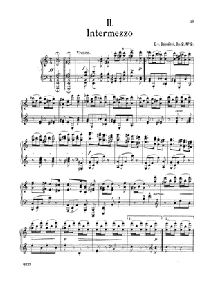 Book cover for Dohnányi: Four Piano Pieces, Op. 2