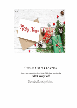 Book cover for Crossed Out of Christmas