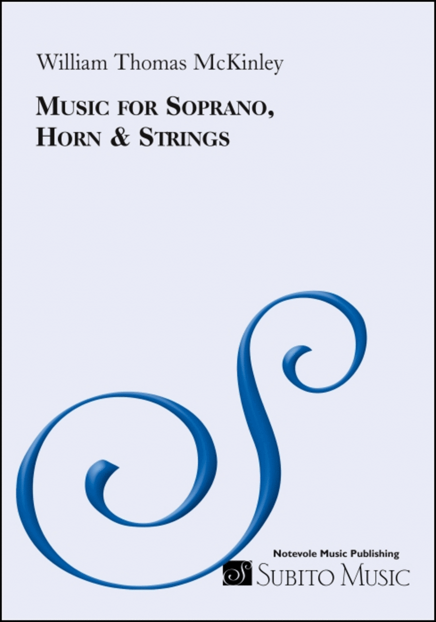 Music for Soprano, Horn & Strings Choir scores gallery preview page 1