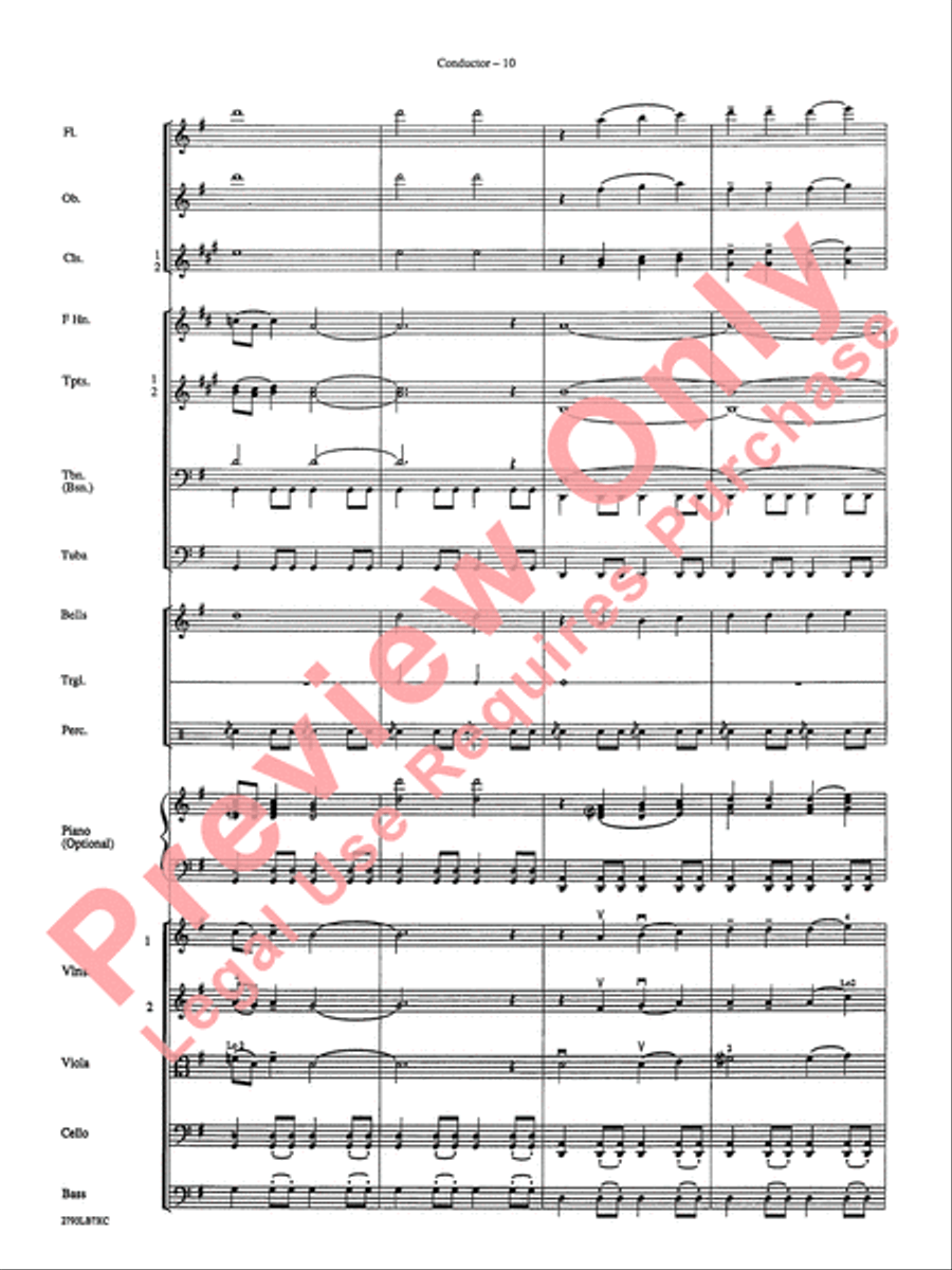 The Little Drummer Boy Full Orchestra scores gallery preview page 12