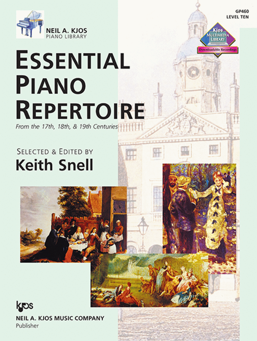 Essential Piano Repertoire - Level Ten Piano Method scores gallery preview page 1