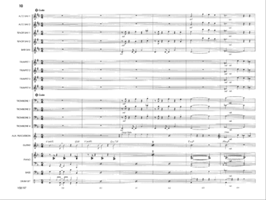 Jingle Bells Jazz Ensemble scores gallery preview page 10
