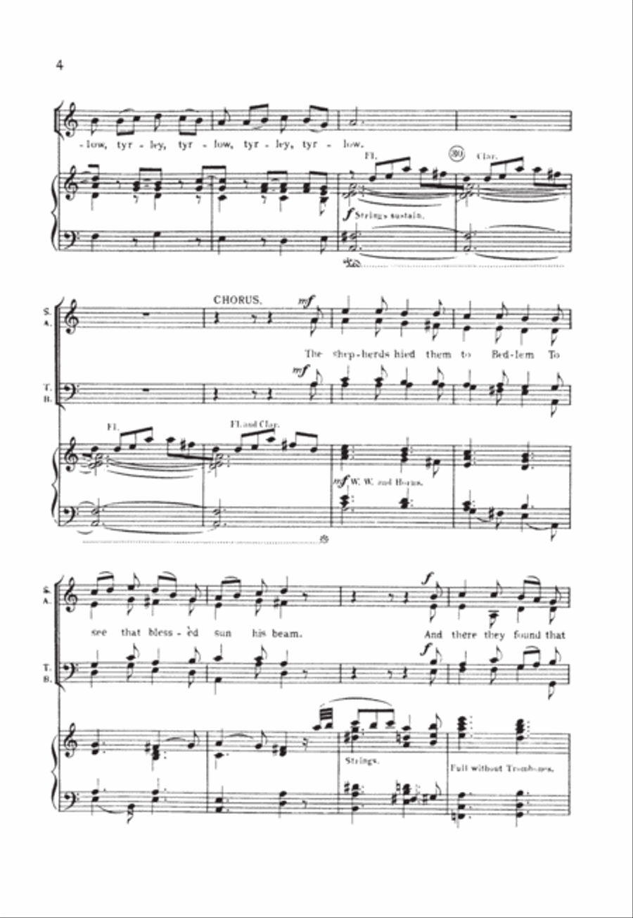 Three Carols 4-Part scores gallery preview page 4