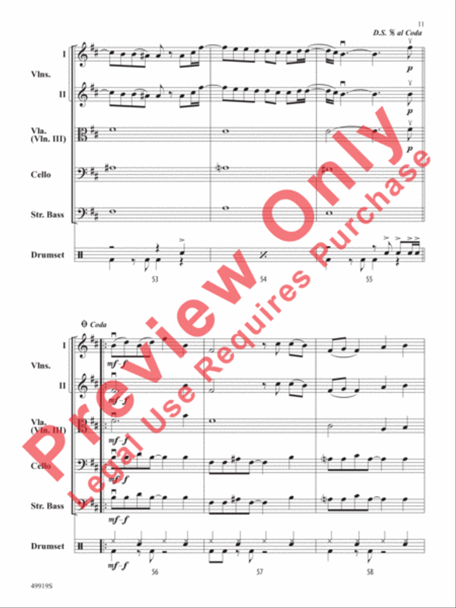 Bones String Orchestra scores gallery preview page 12