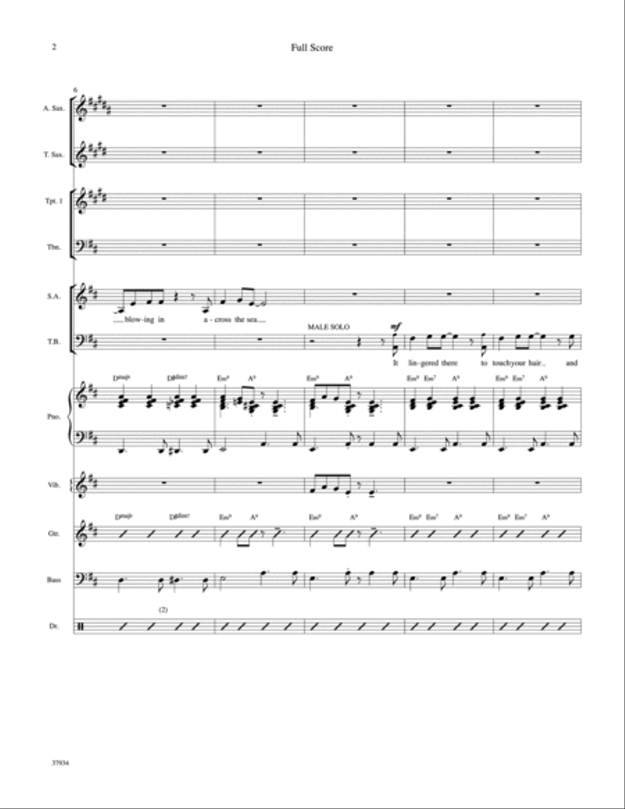 Summer Wind Choir scores gallery preview page 3
