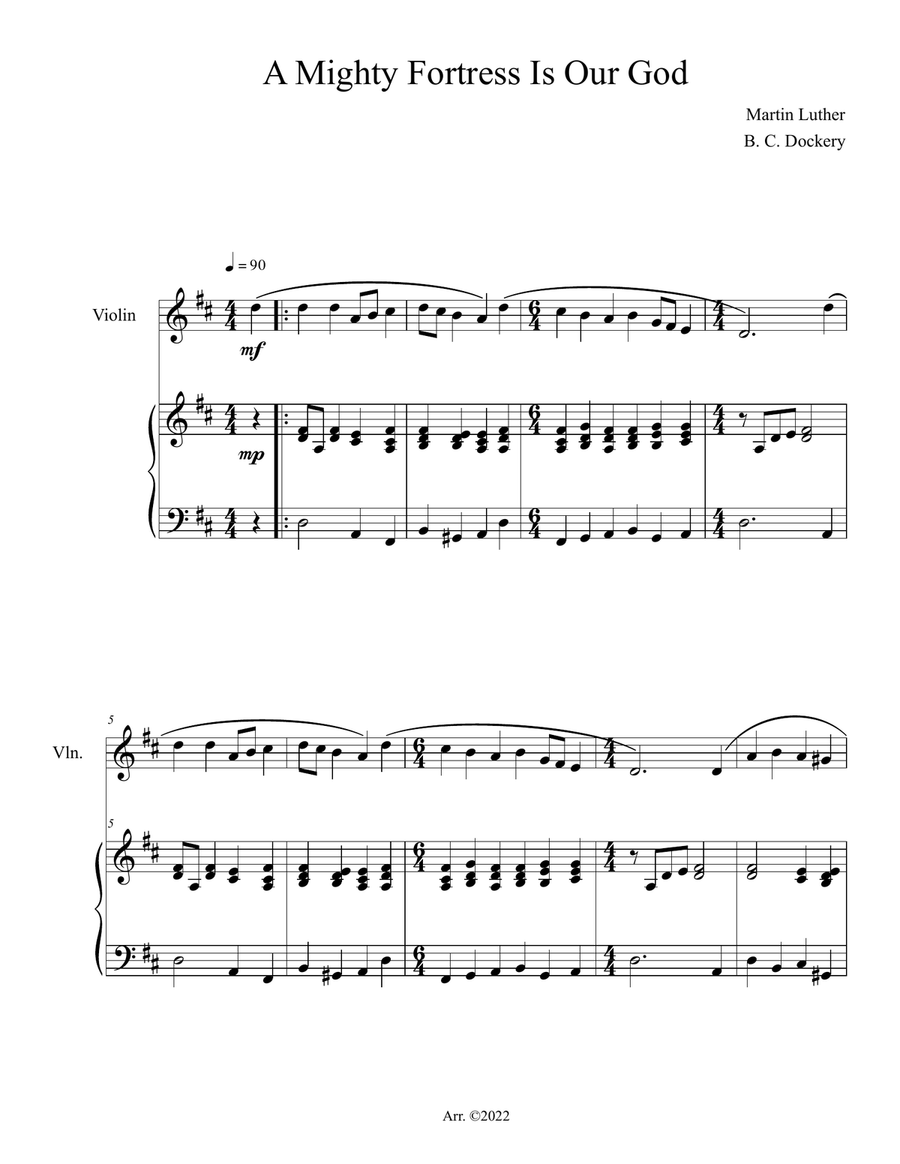 50 Greatest Hymns for Violin Solo with Piano Accompaniment Violin Solo scores gallery preview page 5