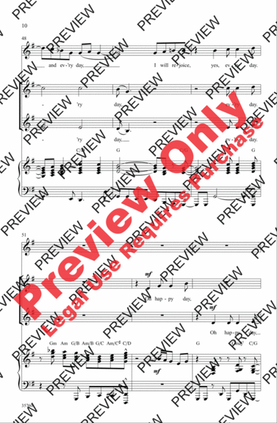 Oh Happy Day 2-Part scores gallery preview page 29