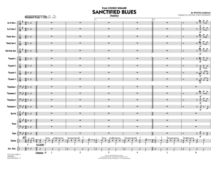 Sanctified Blues (Family) - Conductor Score (Full Score)
