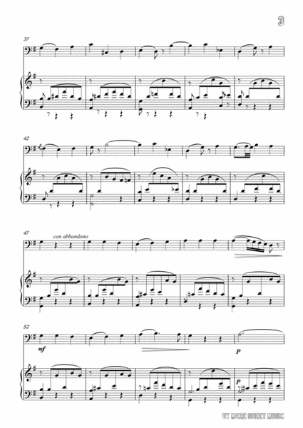 Bellini-Sogno d'infanzia,for Cello and Piano image number null