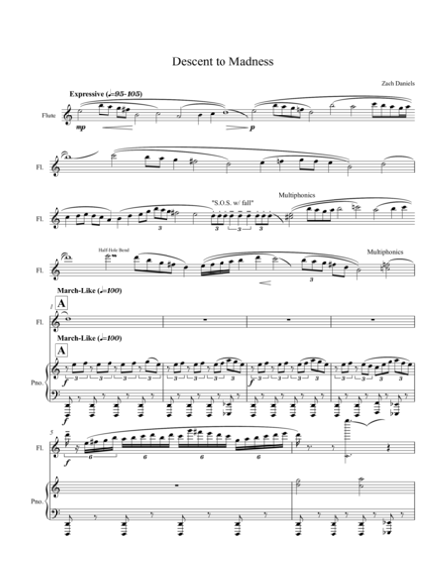 Descent to Madness Large Ensemble scores gallery preview page 3