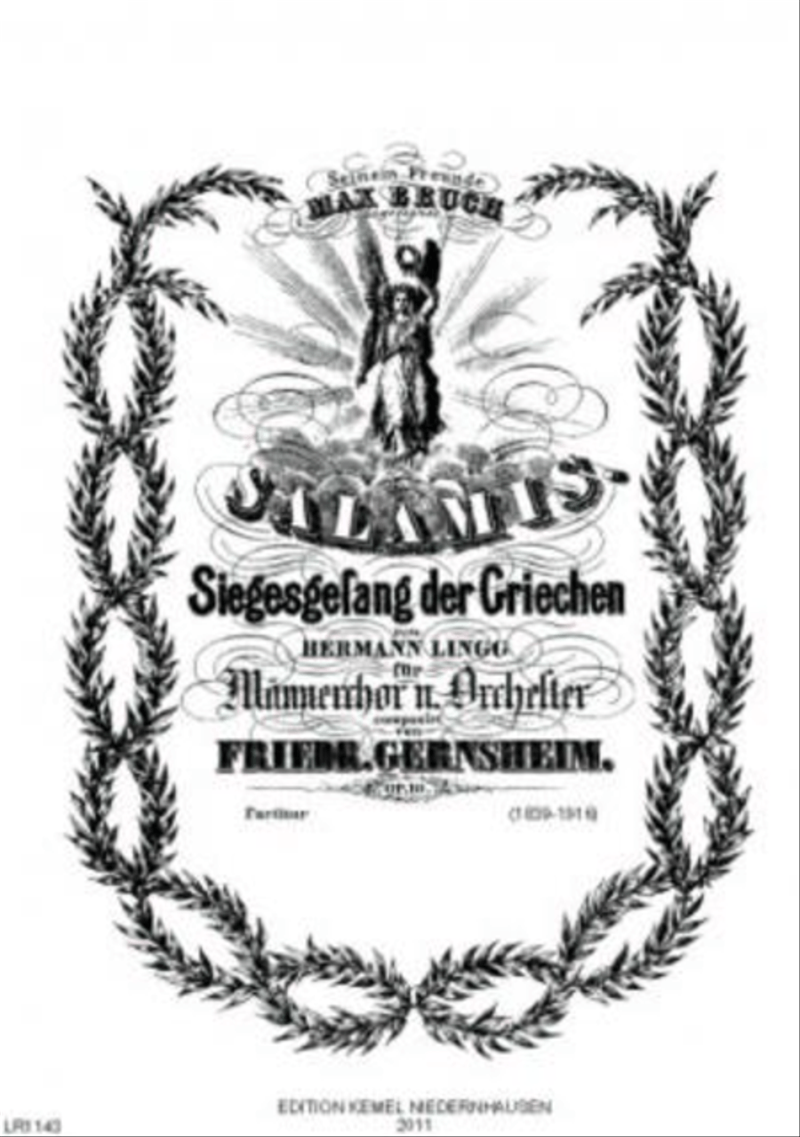 Salamis Salamis Men's Choir scores gallery preview page 1